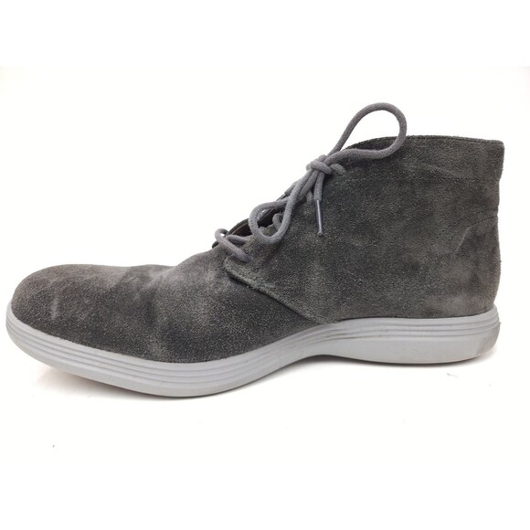 Cole Haan Grand.OS Tour Mens Size 9 M Gray Suede Chukka Ankle Boots C26184 main image 5